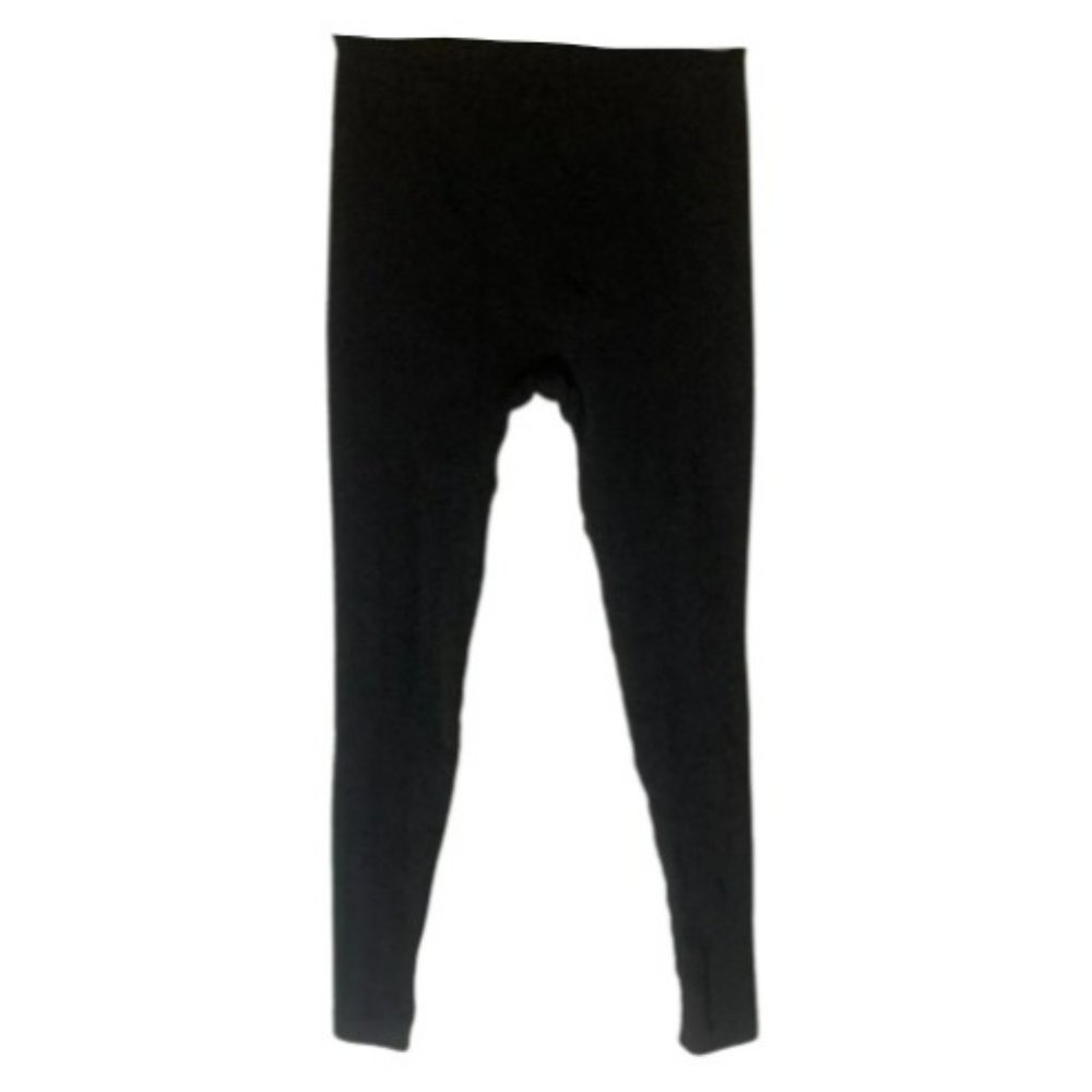 Jolie & Joy Solid Yummy Wide Waisted Leggings SIZE- S